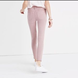 NWT Madewell Mauve sz 30 9in High Riser